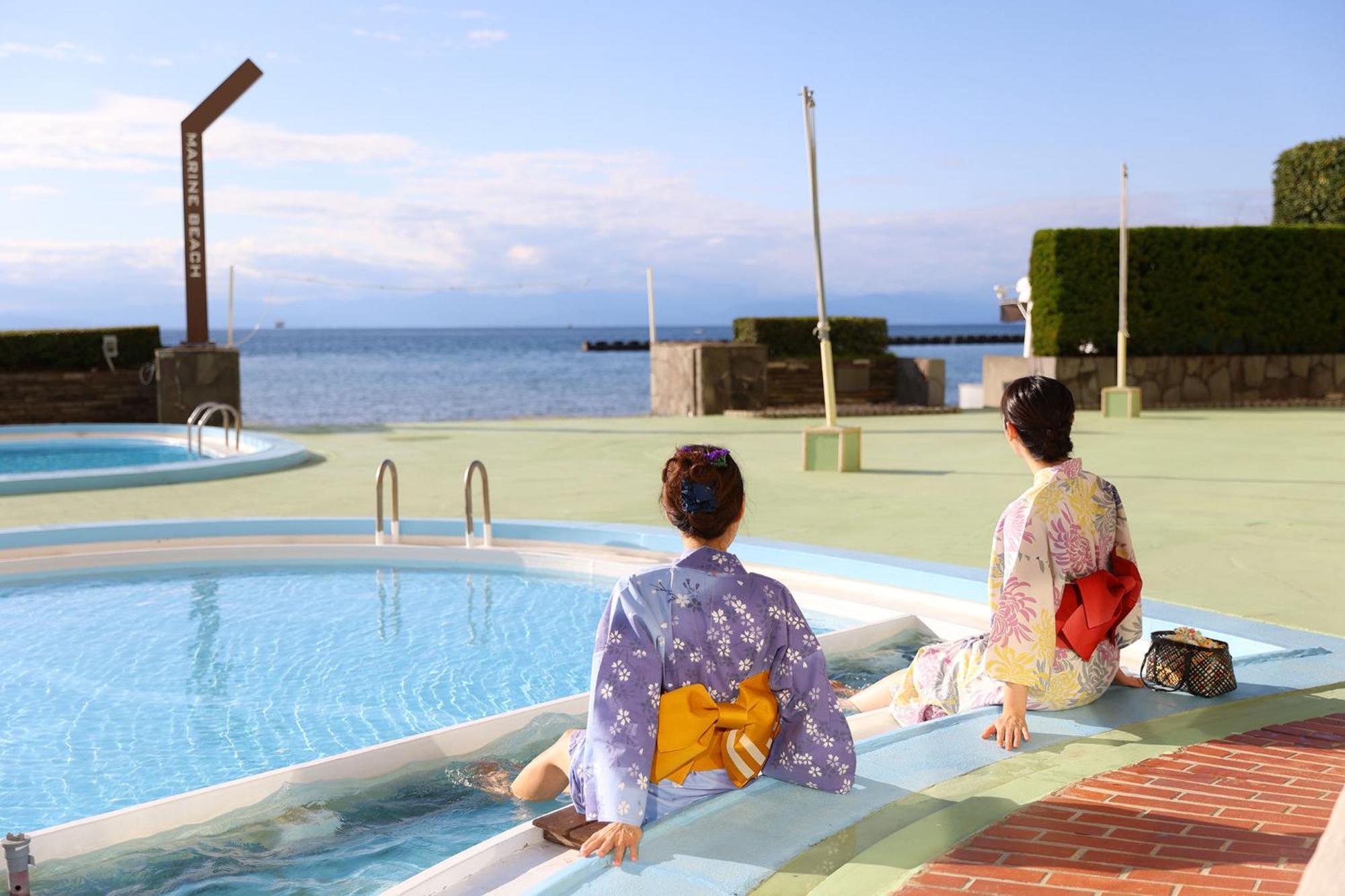 Ooedo Onsen Monogatari Toi Marine Hotel Izu  Exterior foto